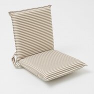 Atlošiama paplūdimio kėdė The Vacay Khaki Stripe