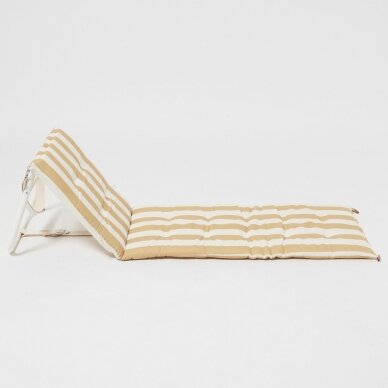 Atlošiamas paplūdimio gultas / kėdė Mango Bay Golden 3